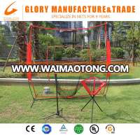 High Quality Baseball Softball Practice Hitting Net, Travel Tee, and Ball Caddy